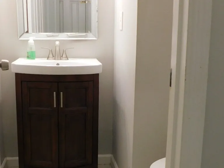 Powder Room/Half bath on the first floor