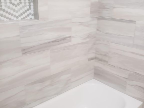Upgraded bathroom