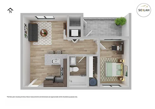 Floor plan 403