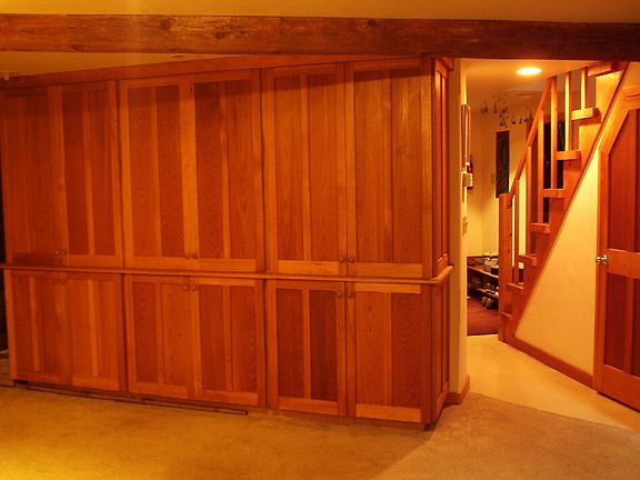 Cabinets in Living Room