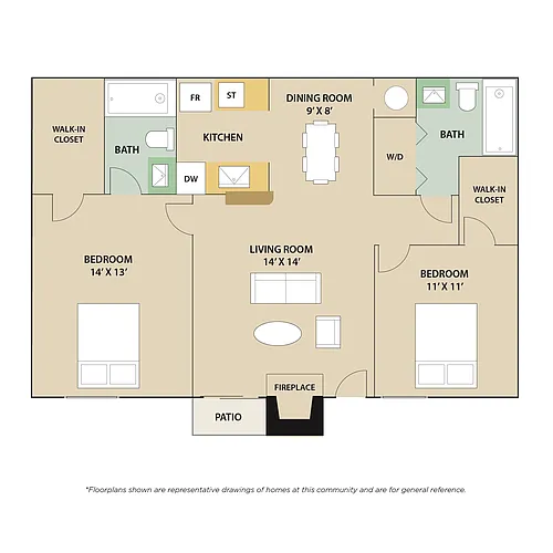 Floor plan The Bradford