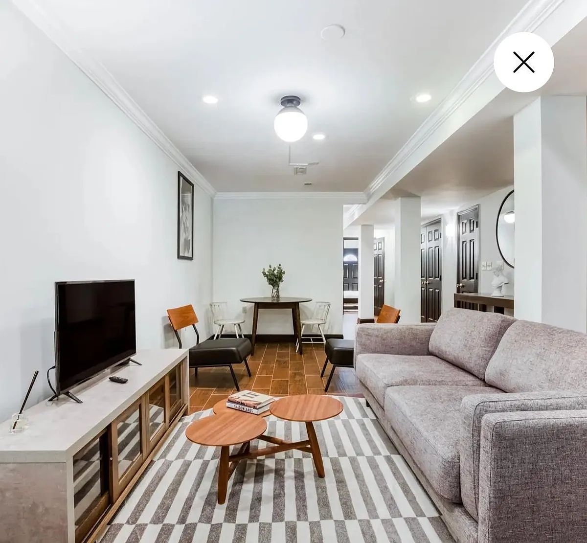 Living Room - 1 V St NW