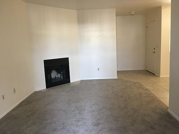 Fireplace in living space