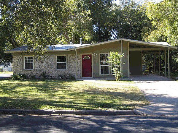Great curb appeal with nice front yard