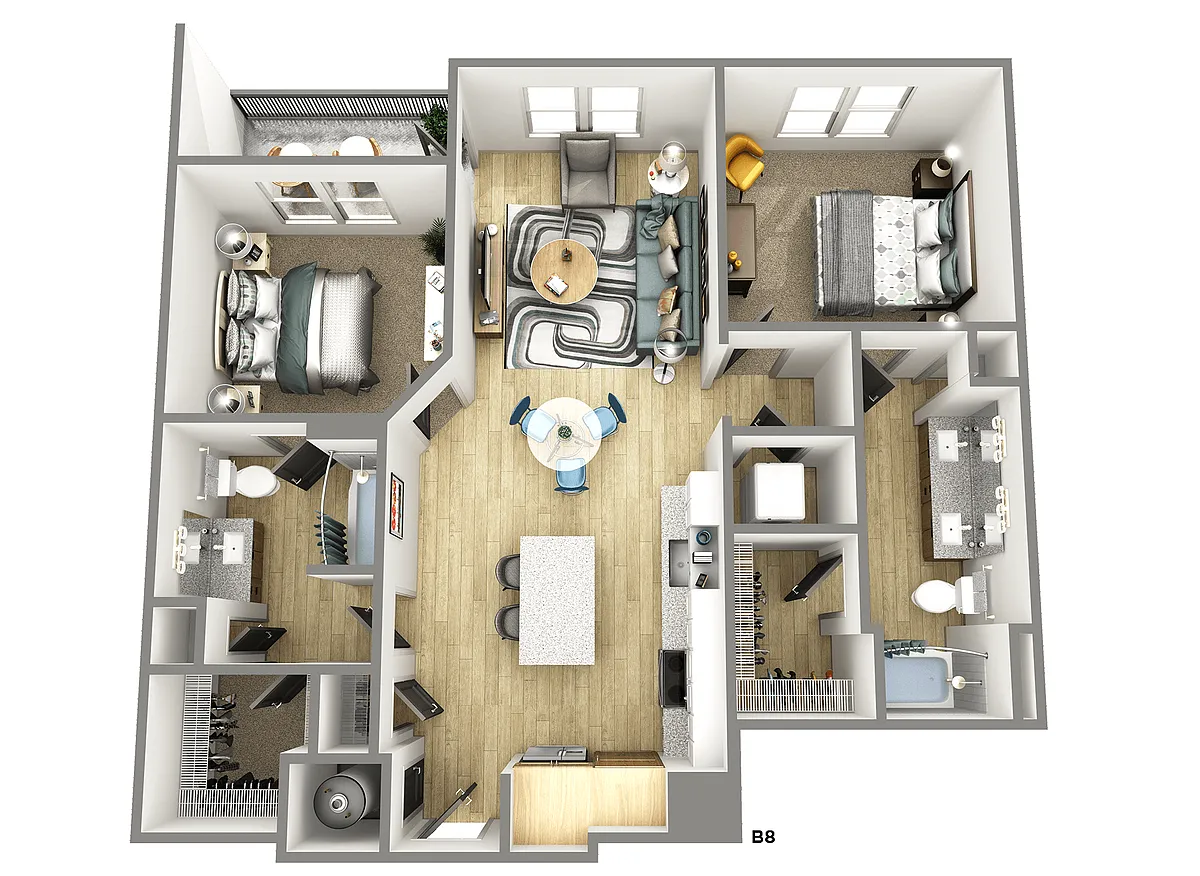 Floor plan Tulip Poplar