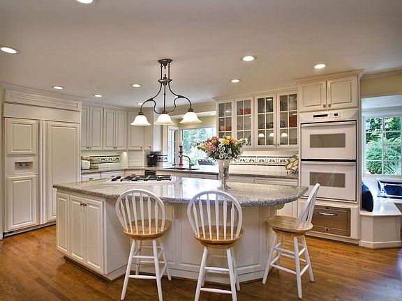 Bright open kitchen