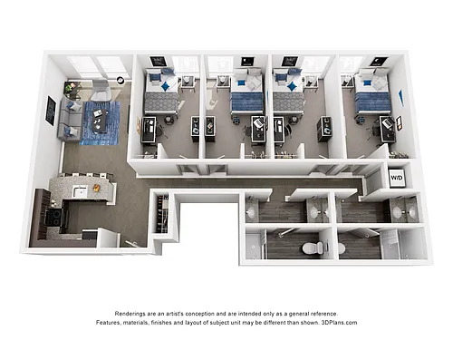 Floor plan 516s4x2p