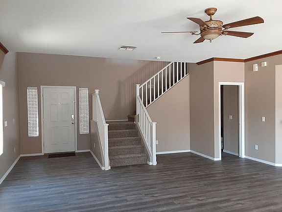 Living room to entry & stair