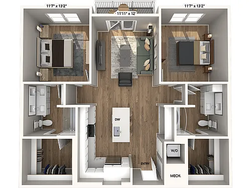 Floor plan B3-1185