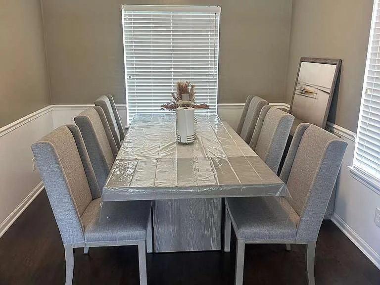 Formal dining area