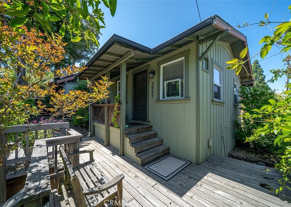 Front door area and part of deck