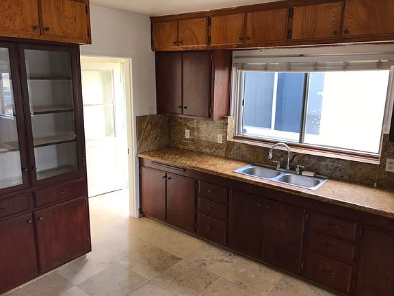 Bright kitchen with storage
