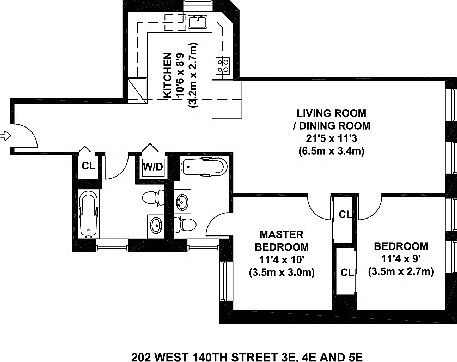 2nd image of 204 W 140th St #E