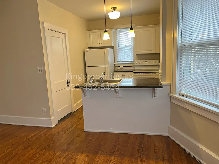 Kitchen view from the living room