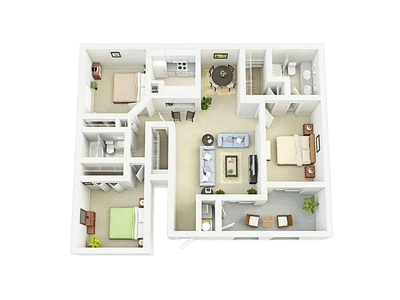Floor plan C1R