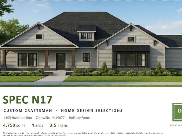 4305 Hamilton Run, Zionsville, IN 46077