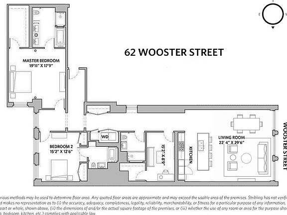 2nd image of 62 Wooster St #2B