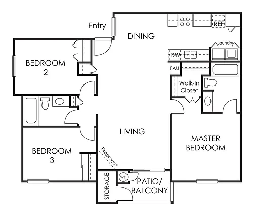 Floor plan Yale