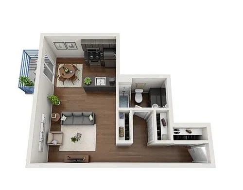 Floor plan Picasso