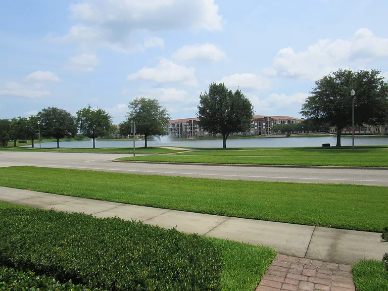 Lakefront view