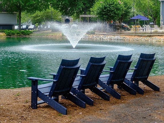 Enjoy lakeside views and living