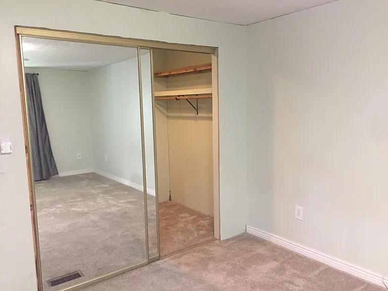 Master closet opened.