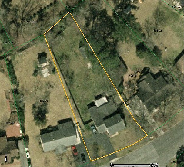 aerial of plot