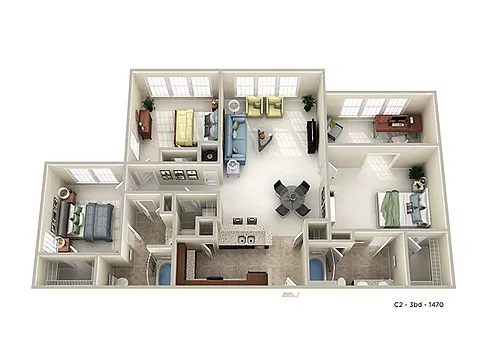 Floor plan C2