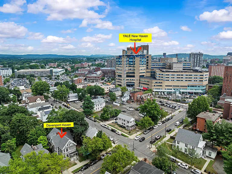 One block walk to Yale New Haven Hospital.