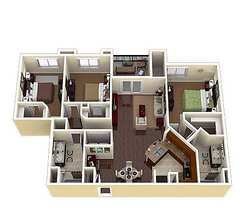 Floor plan Shiraz