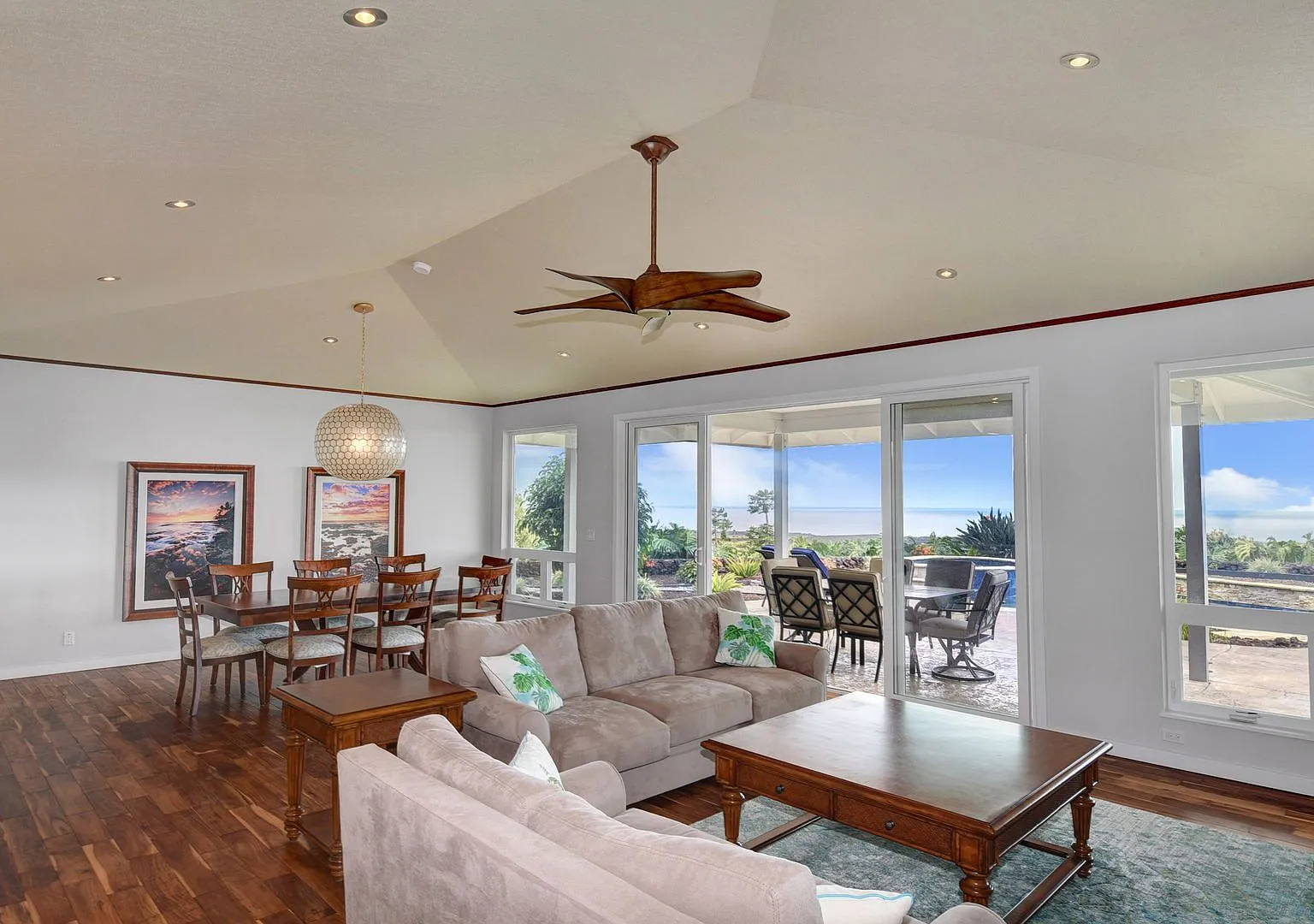 Stunning Ocean View House with Pool in Wainani Estates — Photo 2