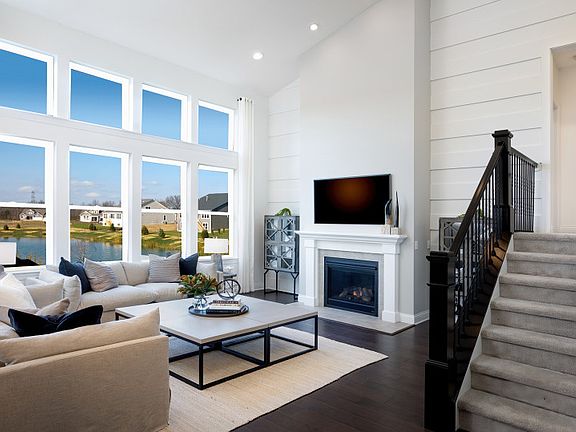 Gathering Room with Fireplace