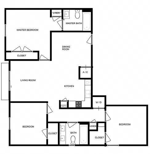 Floor plan 3B