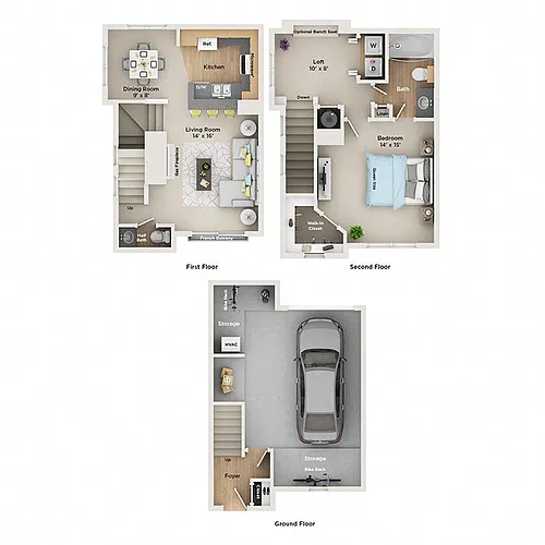 Floor plan The Landmark (A3THc)