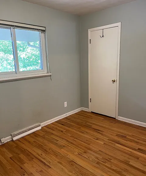 2nd bedroom closet. Used by office by last tenants.