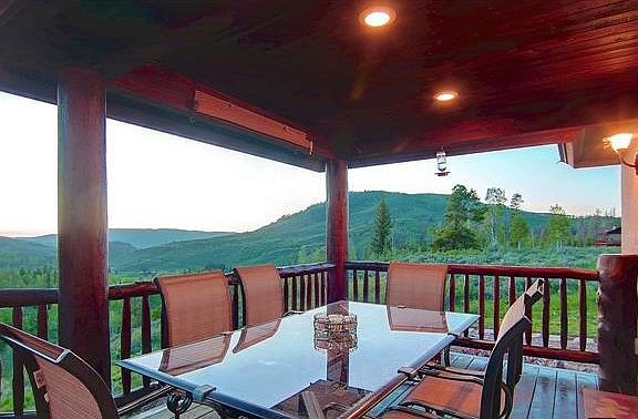 Covered Deck View