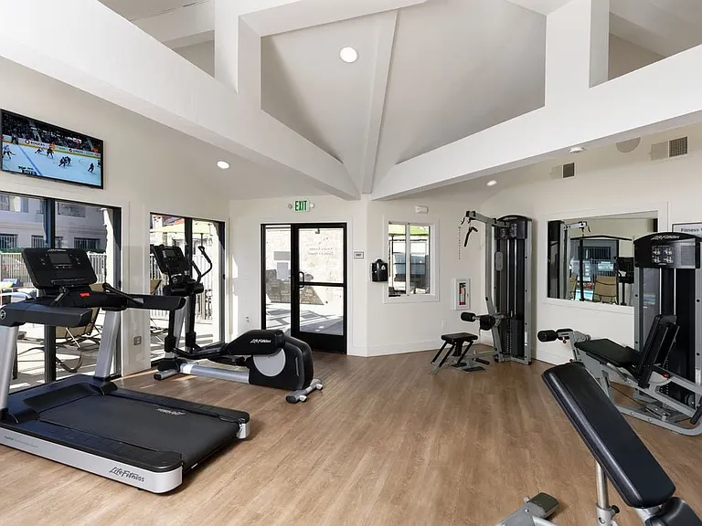 State-of-the-art fitness center