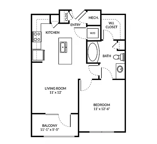 Floor plan A1