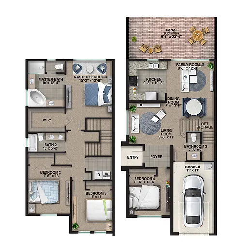 Floor plan Boticelli (D3)