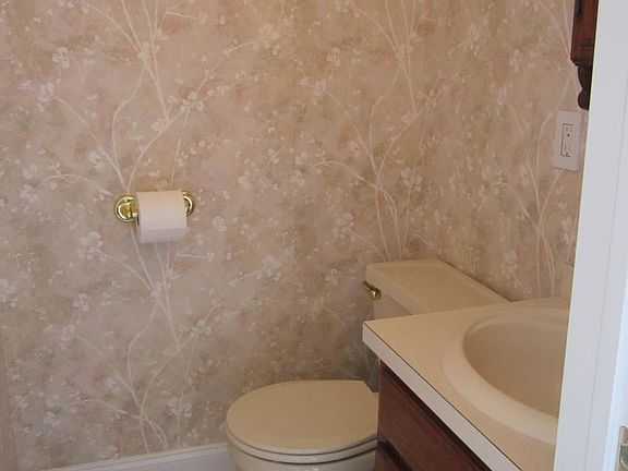 Half Bath on First Floor