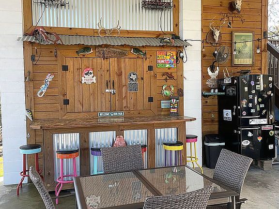 Downstairs social area 