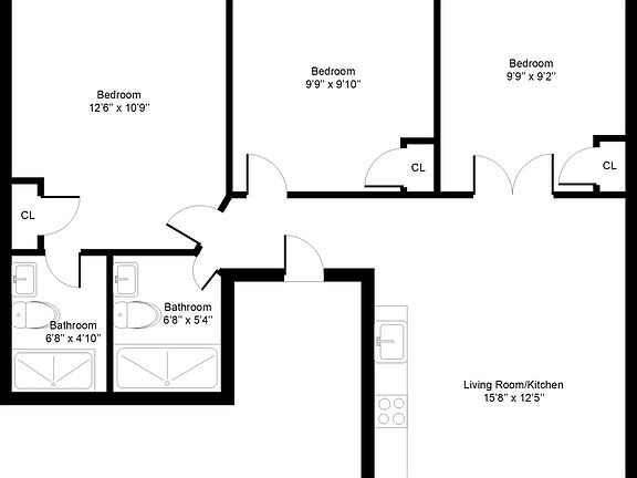 2nd image of 568 Lafayette Ave #2BB