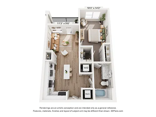 Floor plan A1