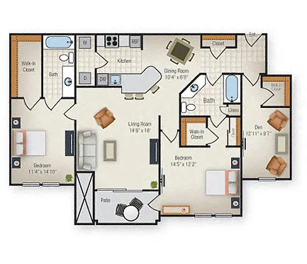 Floor plan The Wentworth