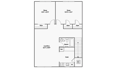 Floor plan Buffalo