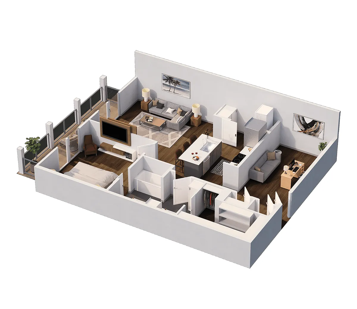 Floor plan A2a Plus Flex Space