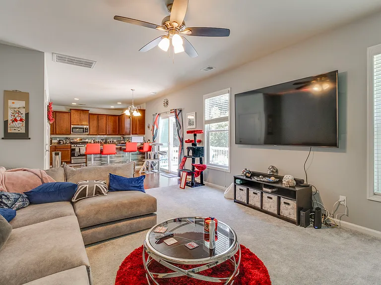 Furnished living room