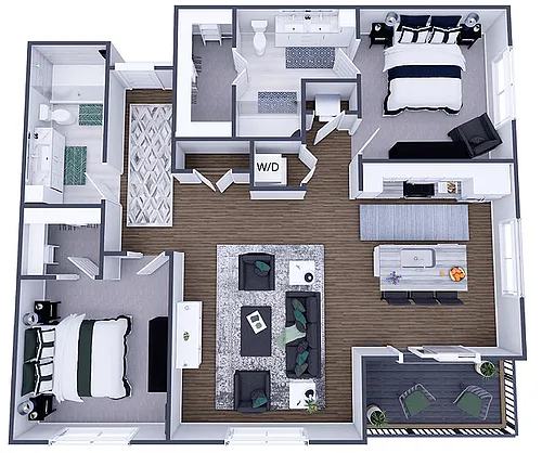 Floor plan Braswell