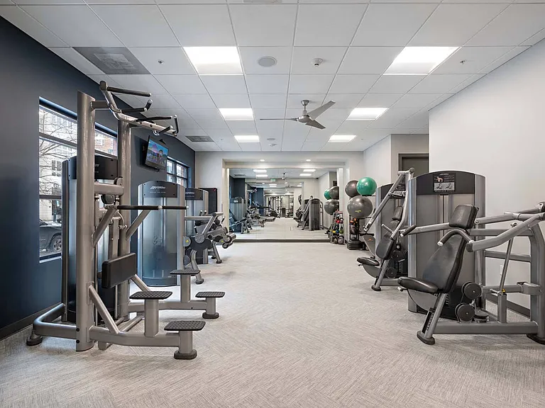 Push your limits in our fully equipped fitness center, designed for all your workout needs.