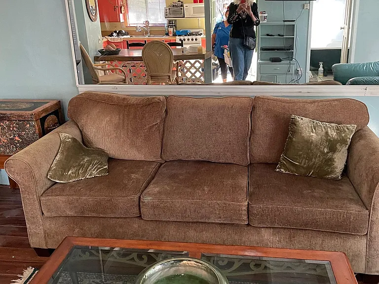 Most recent photo of living room.